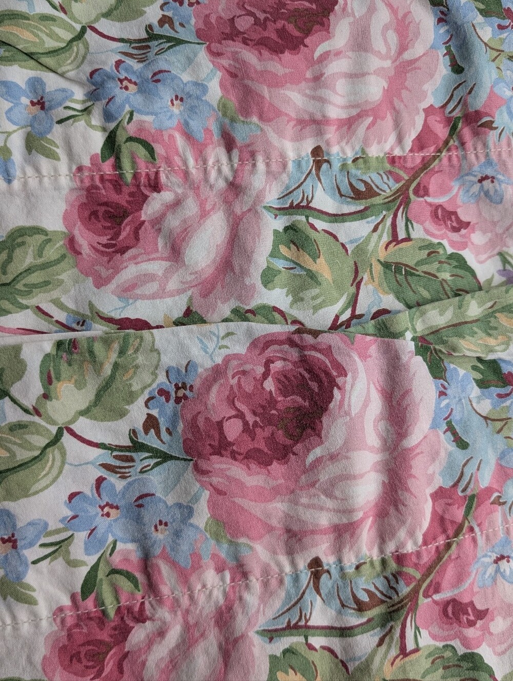 Ralph Lauren Pink Rose Floral Cotton Comforter